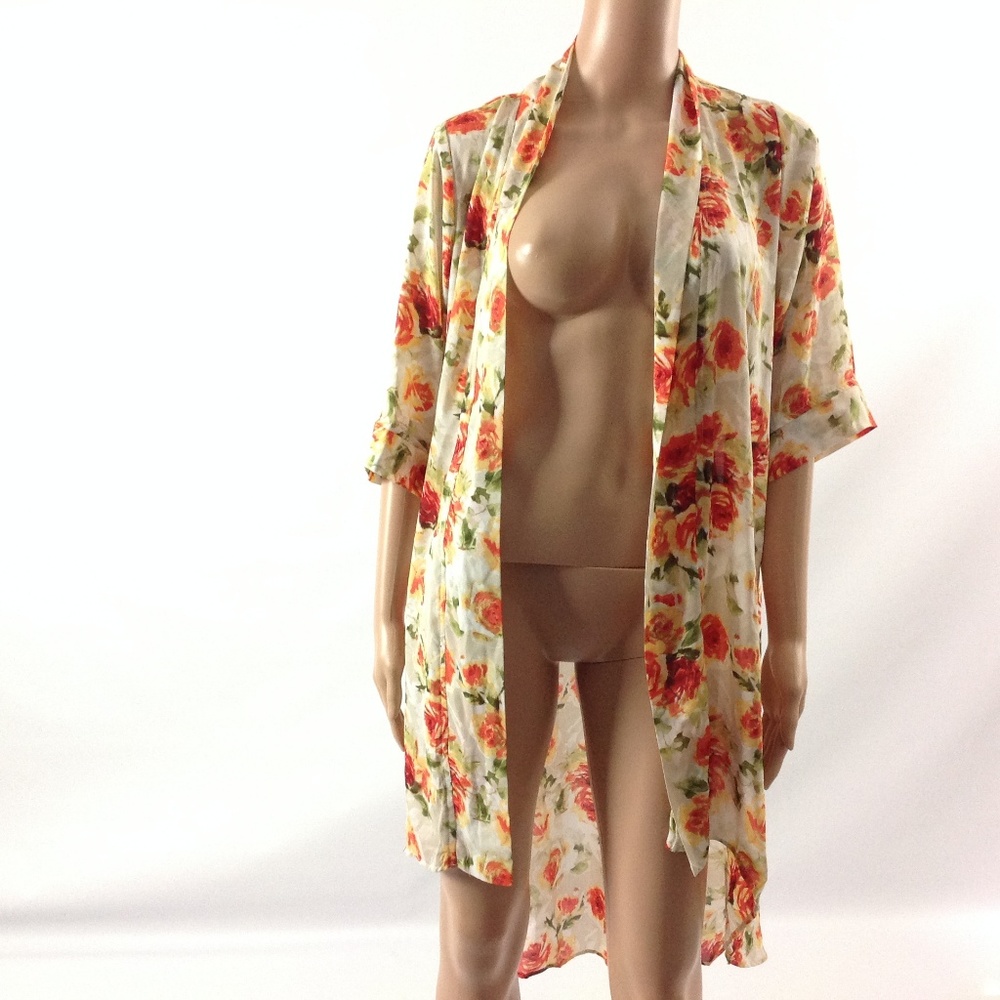 The Vanity Room Boho Chic Women's Kimono Duster